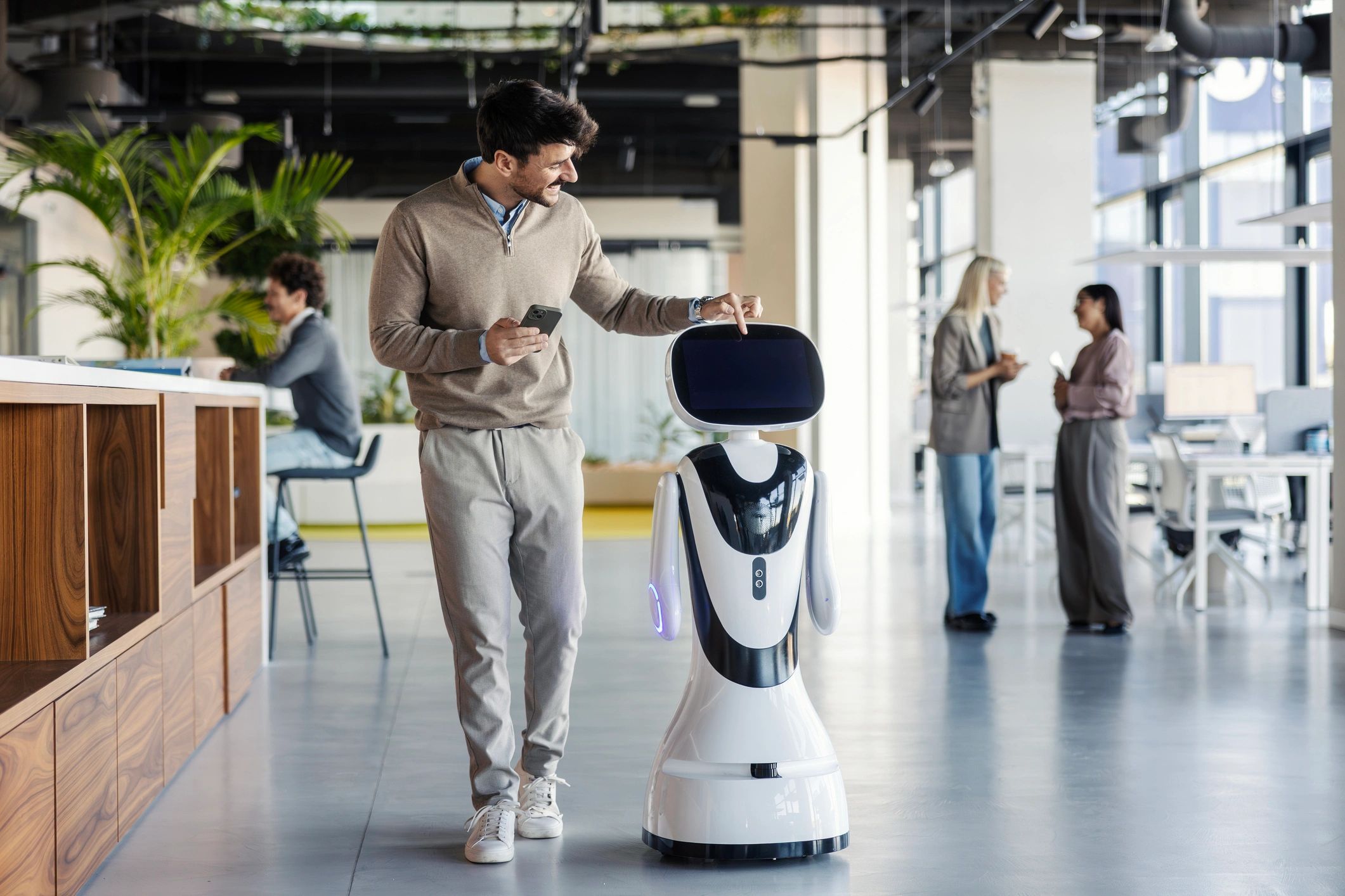 AI digital interface robotics